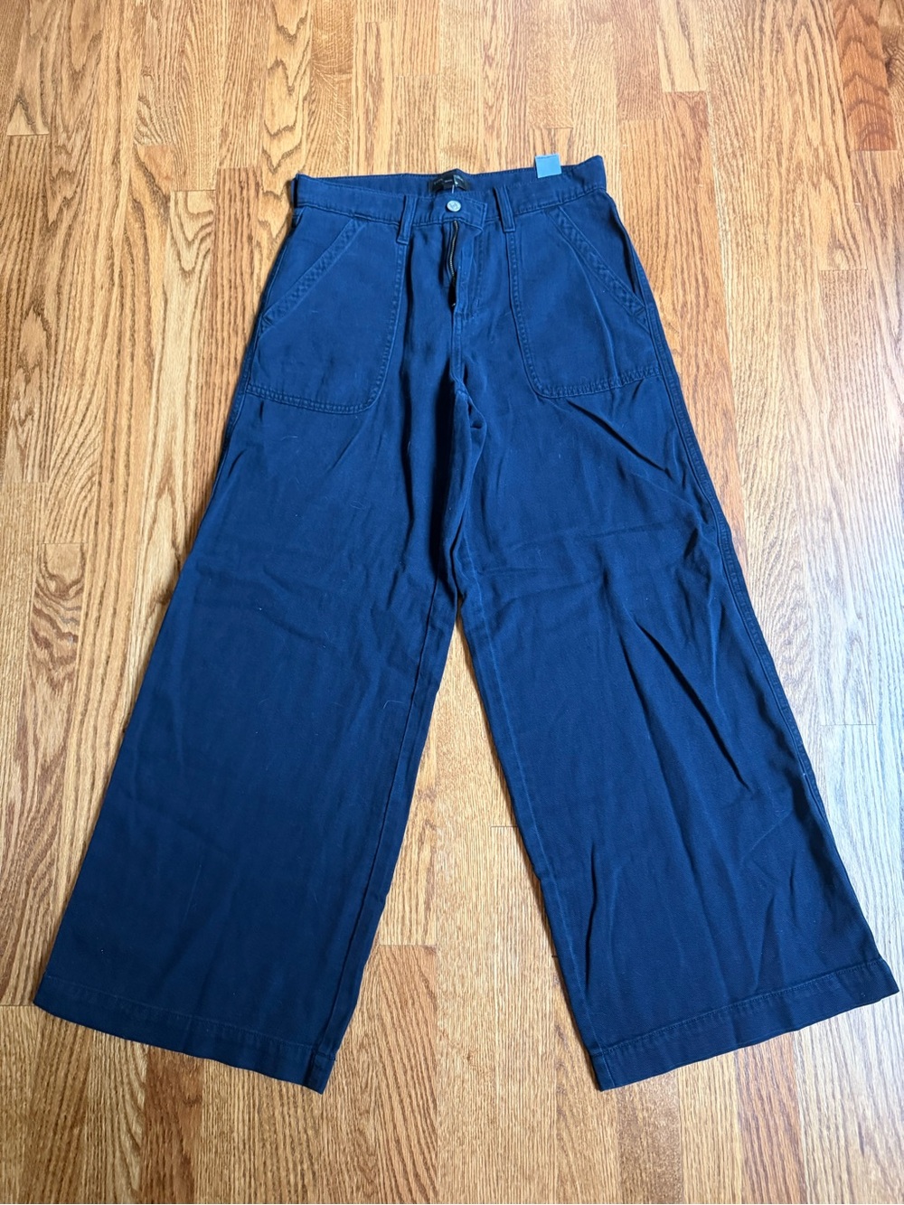 Banana republic wide leg jeans petite